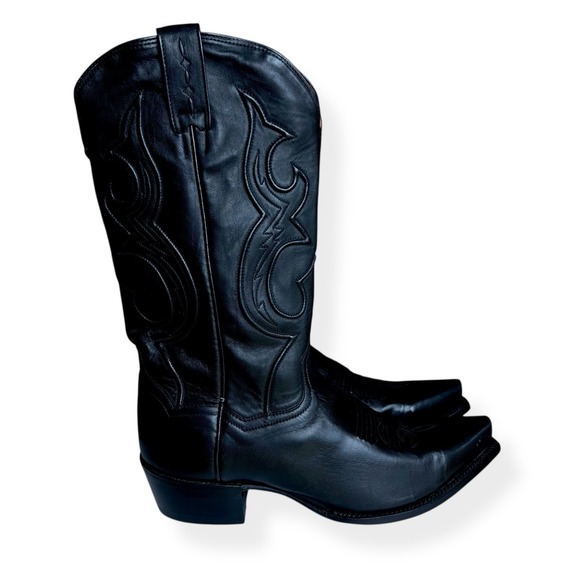 Dan Post Men's Saddle Brand Western Cowboy Boots Size 8.5 EW Calfskin DP2295 - Picture 12 of 12